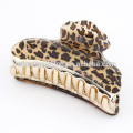 hot sexy top selling home leopard print fancy plastic decorative hair claw